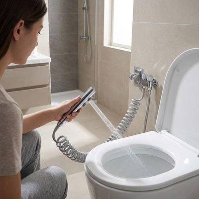 Douchette WC