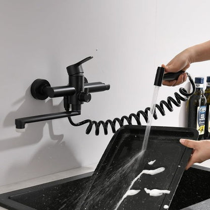 robinet de cuisine avec douchette
